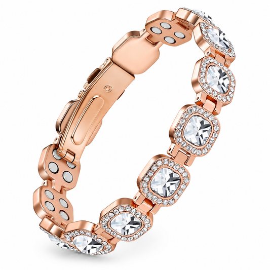 Handcrafted Copper Magnetic Bracelet for Women